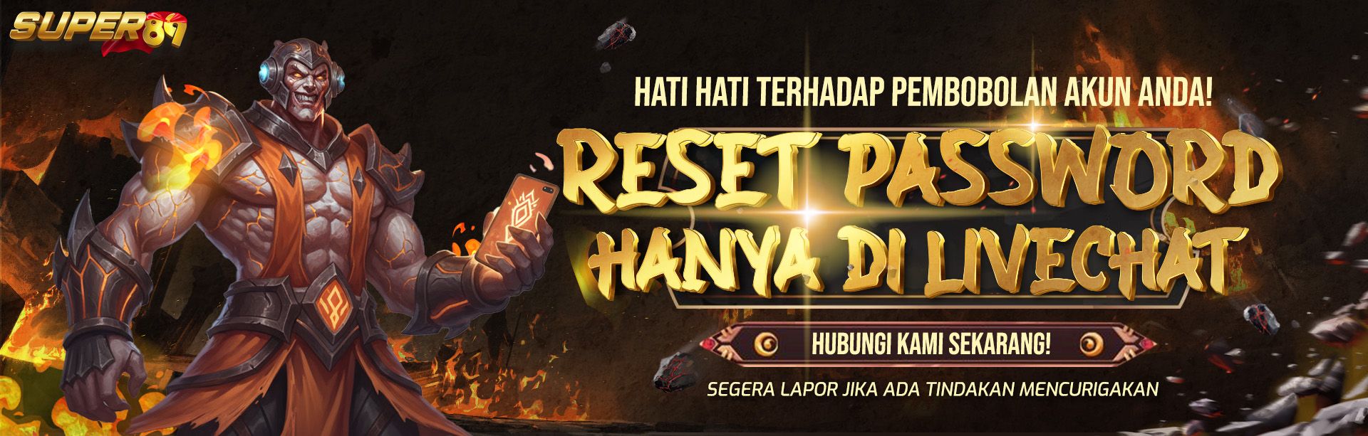 HATI HATI PENIPUAN MENGATASNAMAKAN SUPER89
