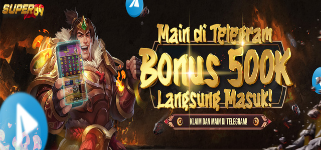 BONUS EKSKLUSIF TELEGRAM 100%