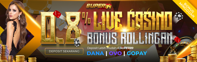 KOMISI HARIAN CASINO SAMPAI 0.8%