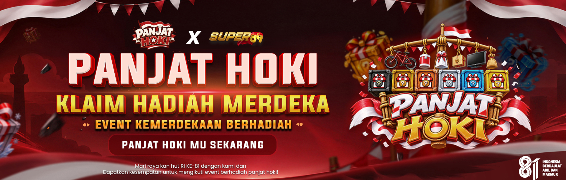 PANJAT HOKI KEMERDEKAAN X SUPER89