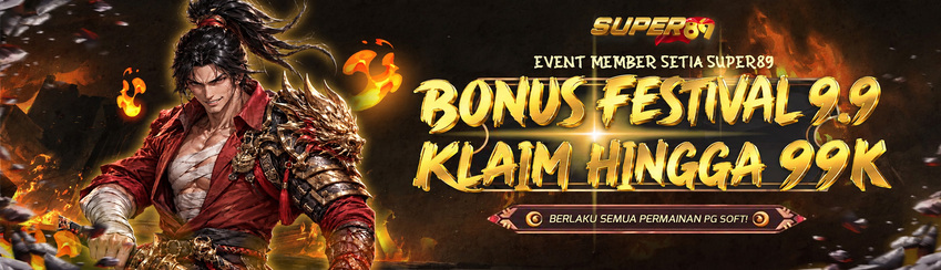BONUS FESTIVAL 9.9 SUPER89